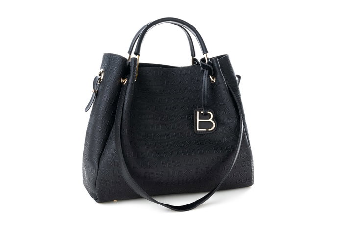 Lucky Bees Bandolera 275 Leather Black Lucky Bees Bandolera 275 Leather Black